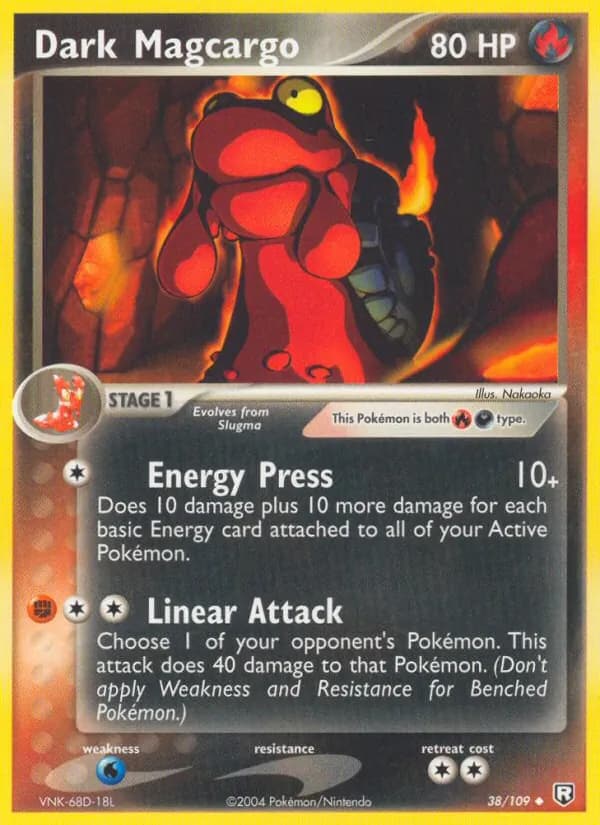Dark Magcargo – Team Rocket Returns 38