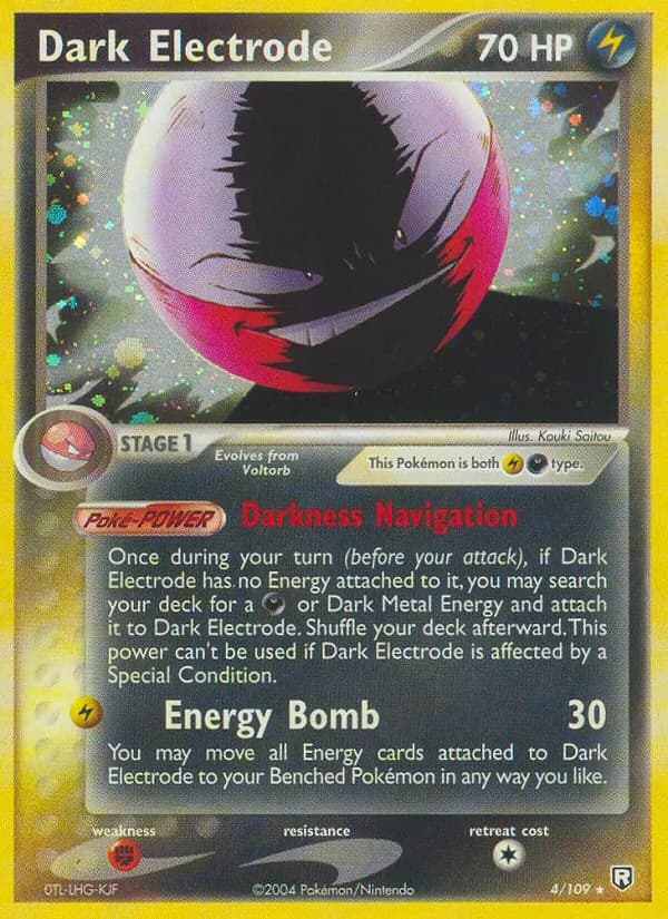 Dark Electrode – Team Rocket Returns 4