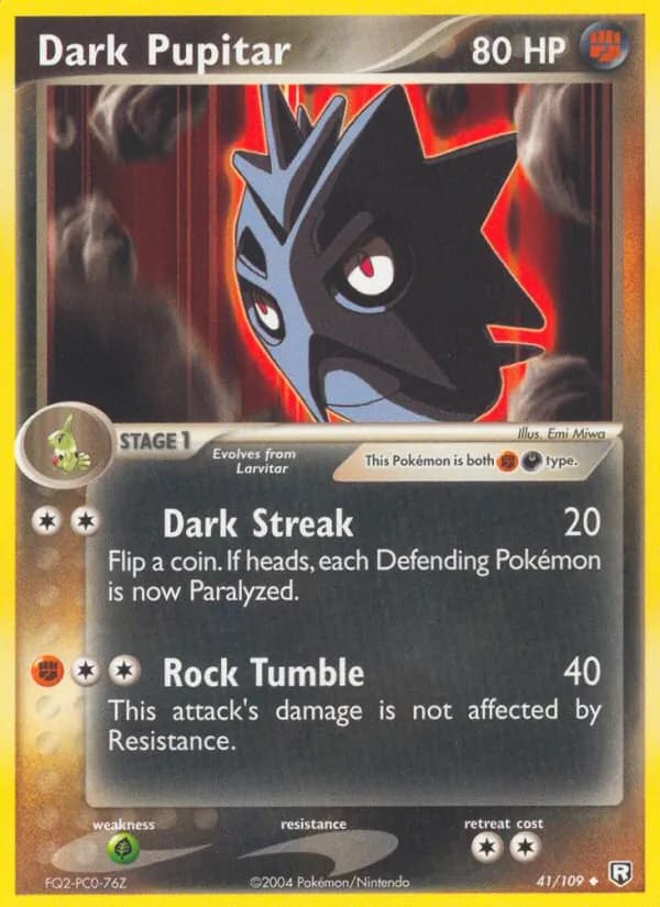 Dark Pupitar – Team Rocket Returns 41