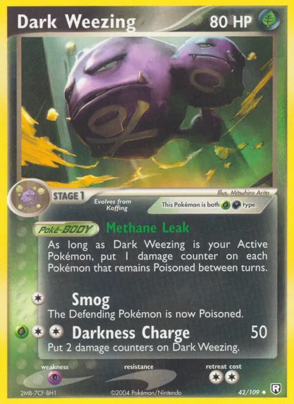 Dark Weezing – Team Rocket Returns 42