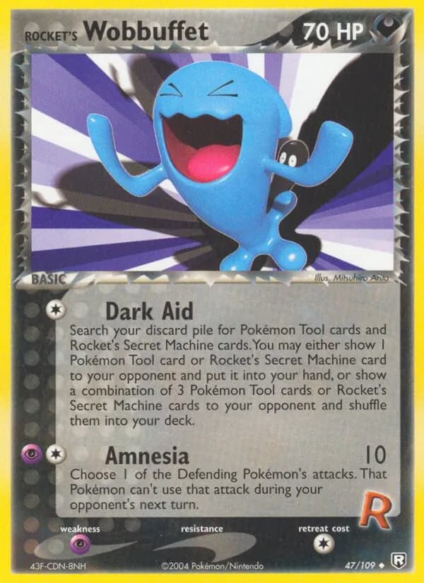 Rocket's Wobbuffet – Team Rocket Returns 47