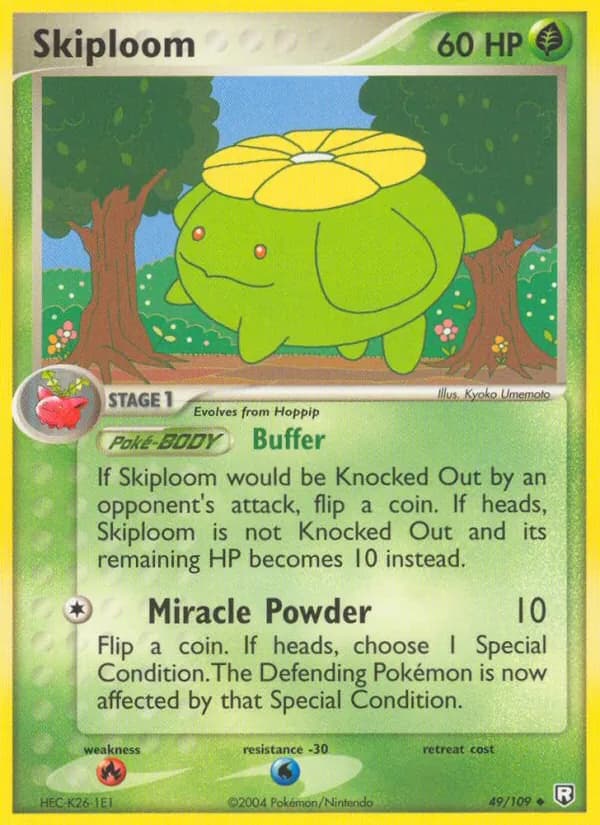 Skiploom – Team Rocket Returns 49