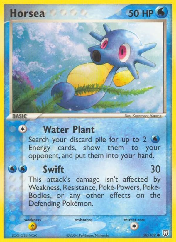 Horsea – Team Rocket Returns 58