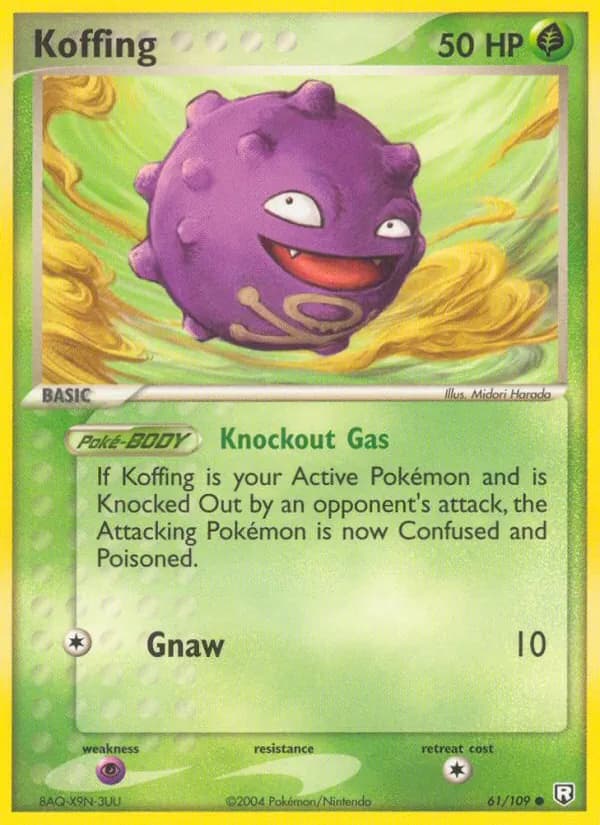 Koffing – Team Rocket Returns 61