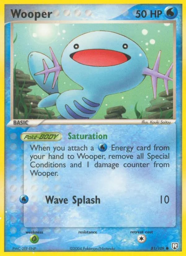 Wooper – Team Rocket Returns 81