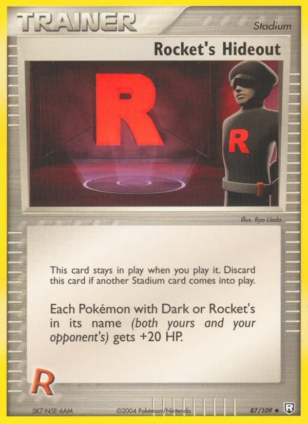 Rocket's Hideout – Team Rocket Returns 87