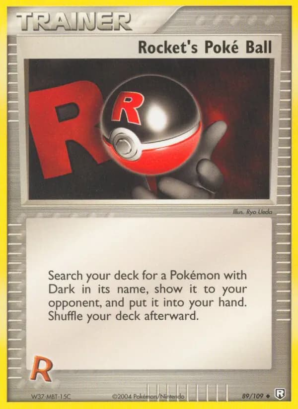 Rocket's Poké Ball – Team Rocket Returns 89