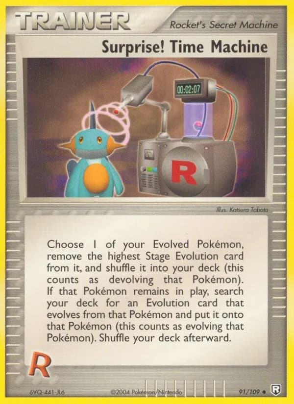 Surprise! Time Machine – Team Rocket Returns 91