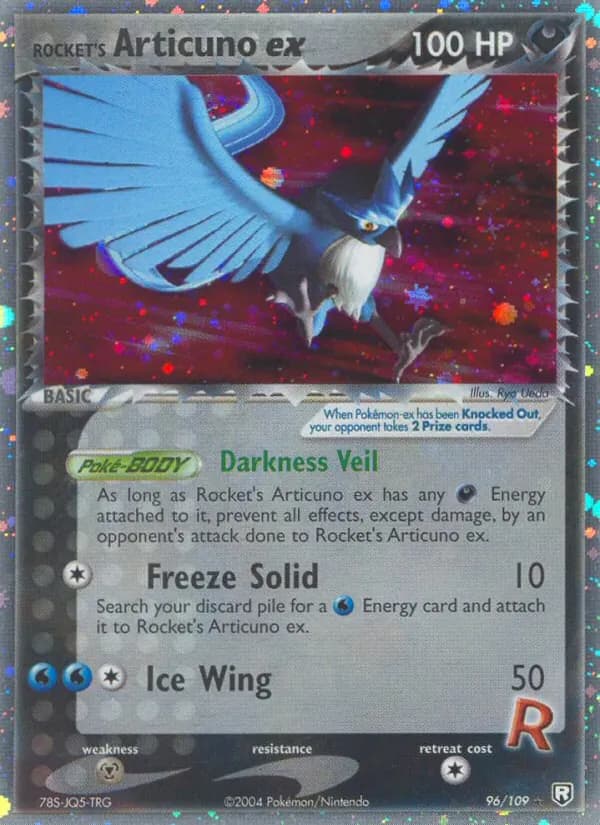 Rocket's Articuno ex – Team Rocket Returns 96