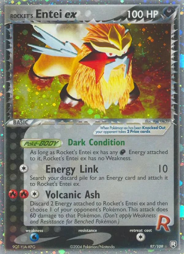 Rocket's Entei ex – Team Rocket Returns 97