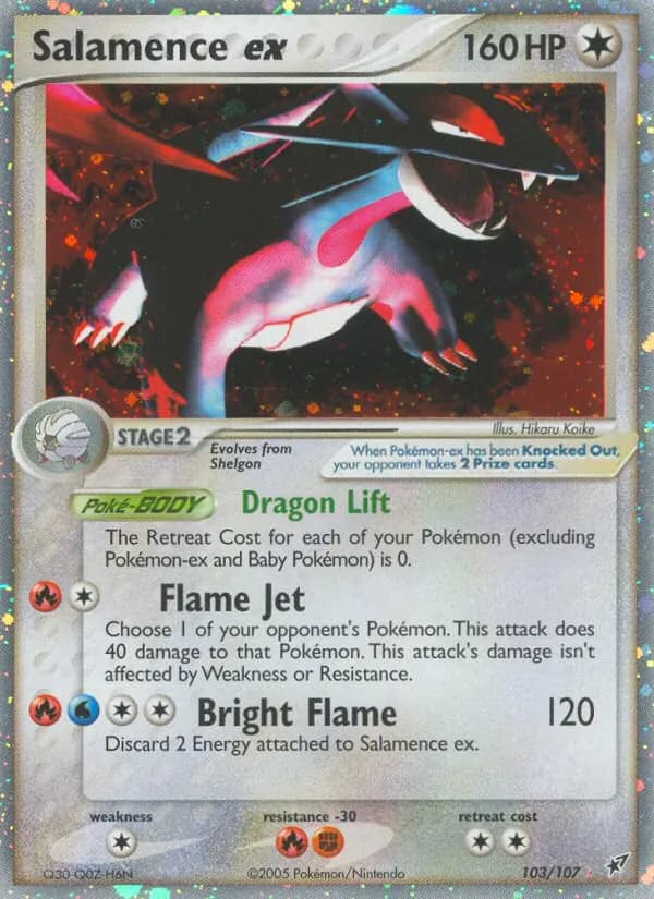 Salamence ex – Deoxys 103