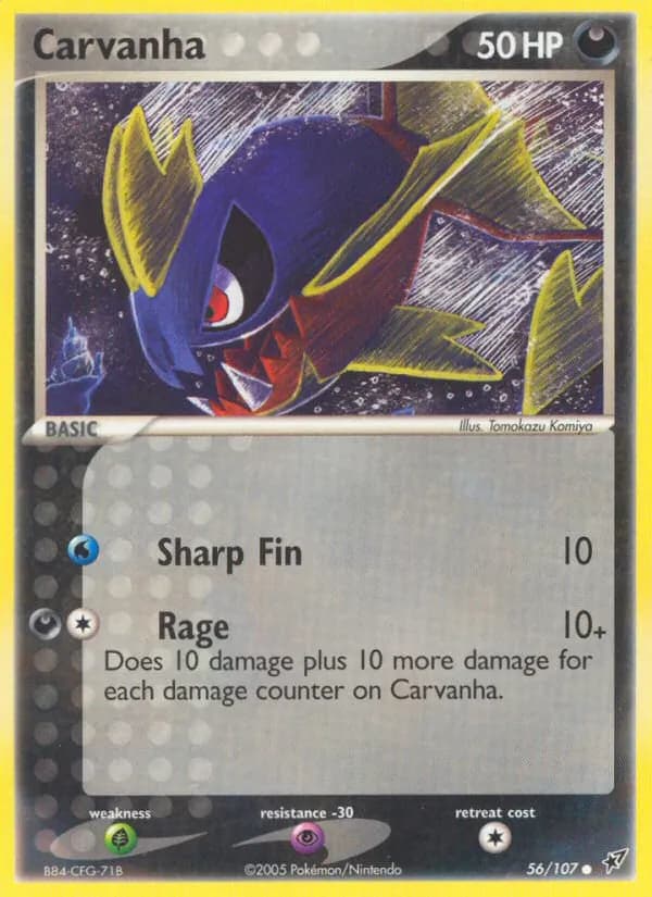 Carvanha – Deoxys 56