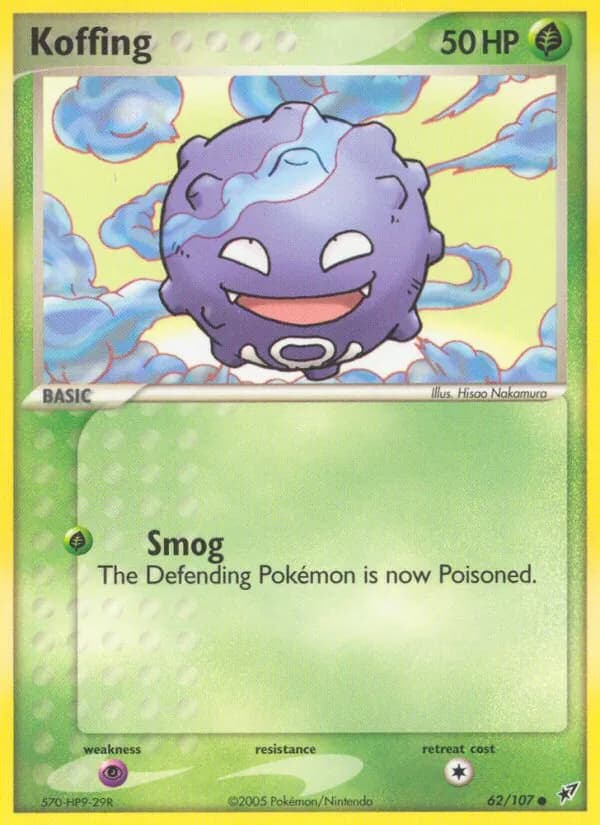 Koffing – Deoxys 62
