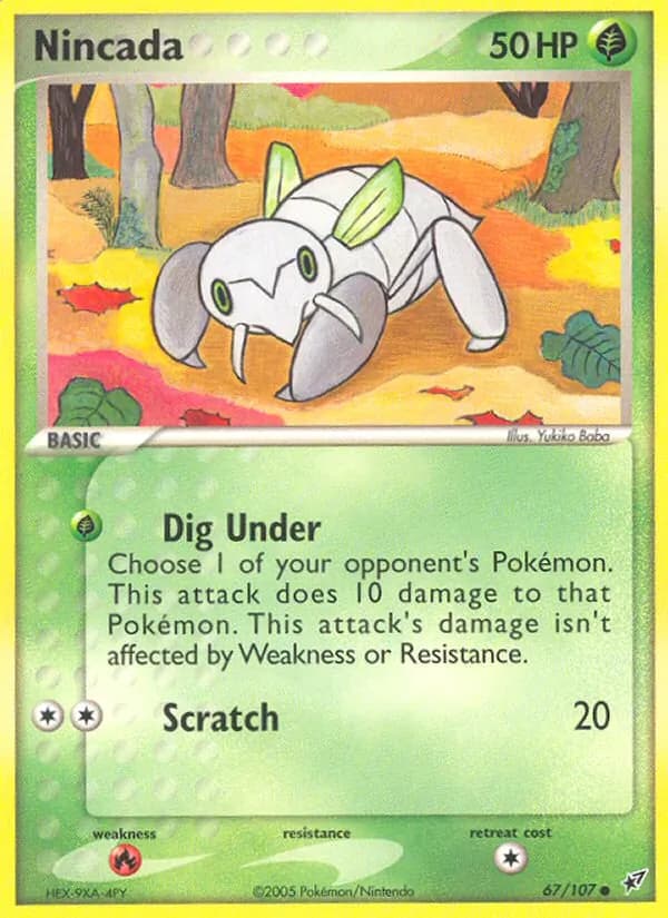 Nincada – Deoxys 67
