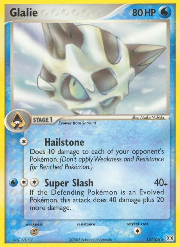 Glalie – Emerald 13