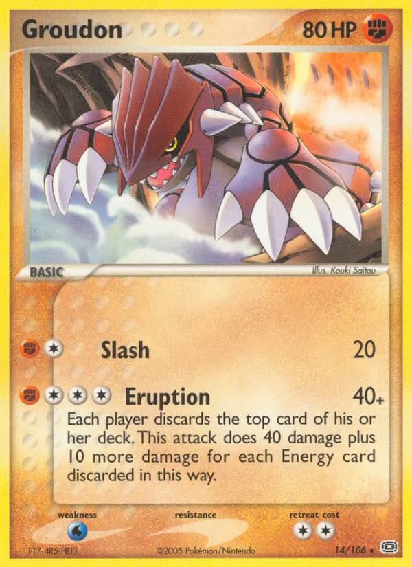 Groudon – Emerald 14