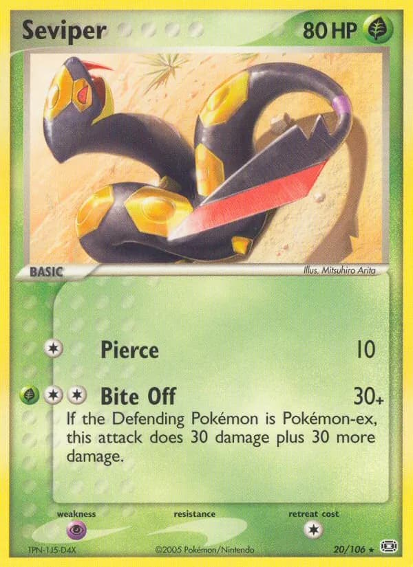 Seviper – Emerald 20