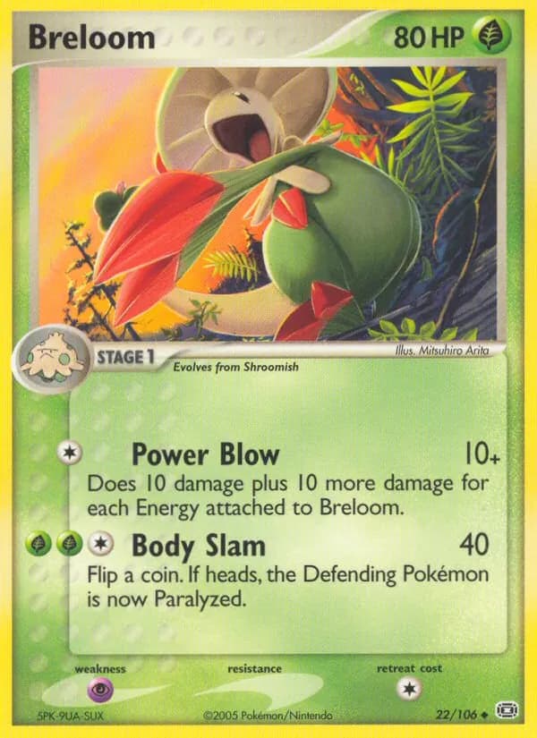 Breloom – Emerald 22