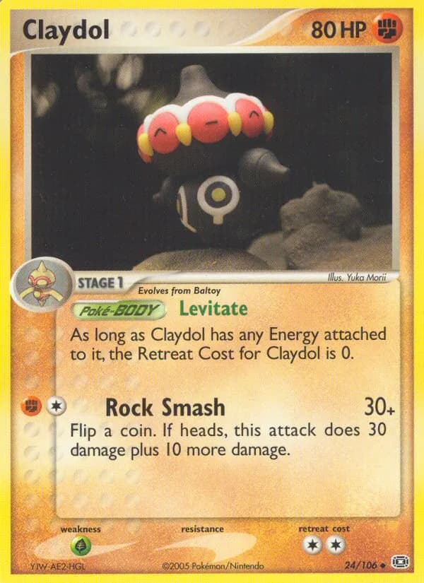 Claydol – Emerald 24