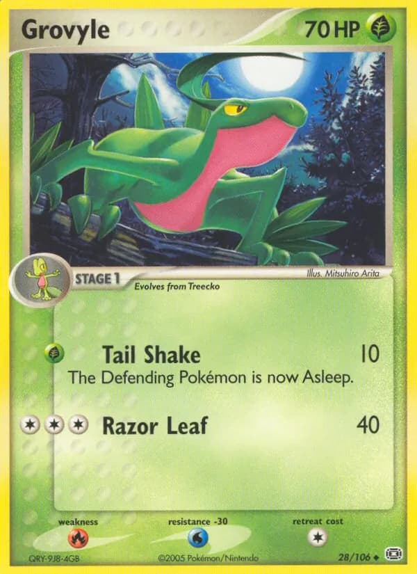 Grovyle – Emerald 28