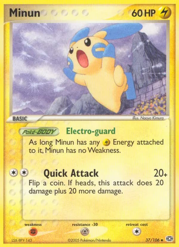Minun – Emerald 37