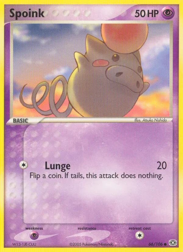 Spoink – Emerald 66