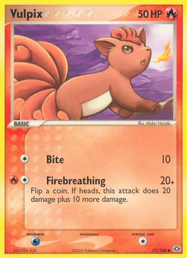Vulpix – Emerald 72