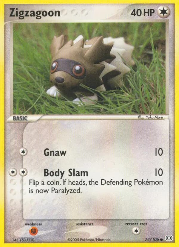 Zigzagoon – Emerald 74