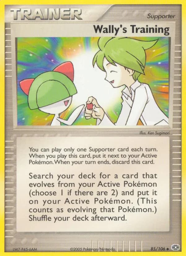 Wally's Training – Emerald 85