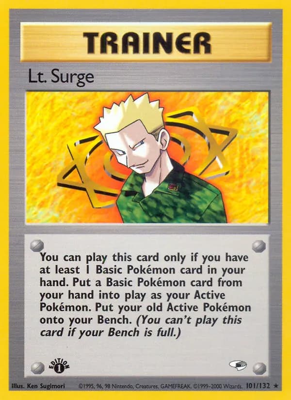 Lt. Surge – Gym Heroes 101
