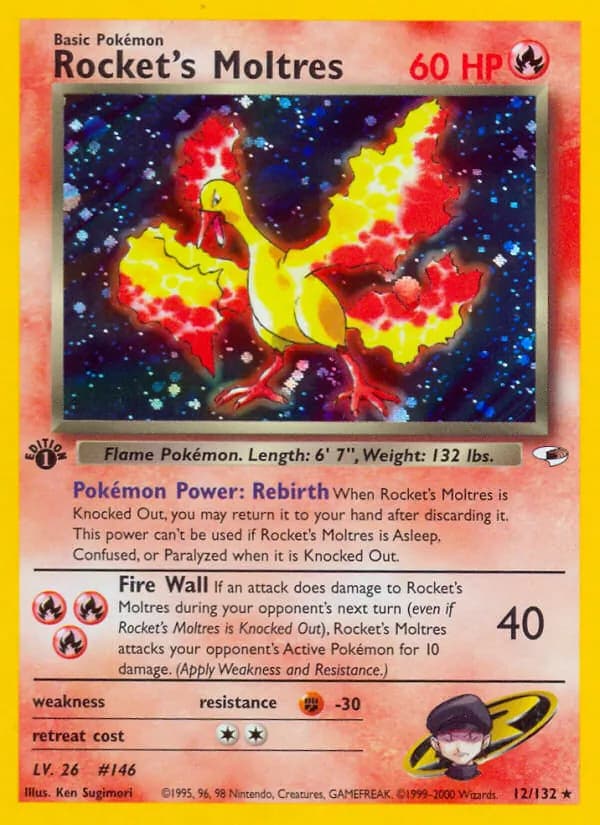 Rocket's Moltres – Gym Heroes 12