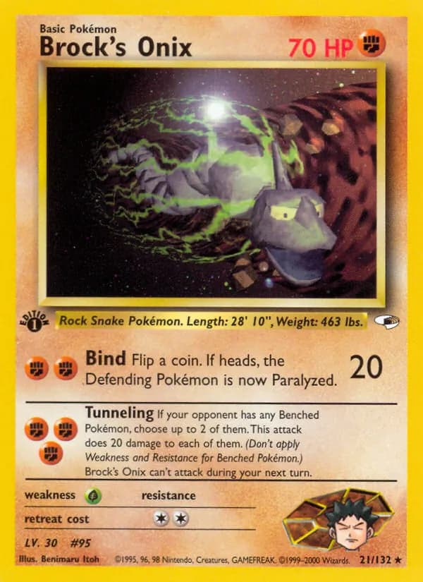 Brock's Onix – Gym Heroes 21