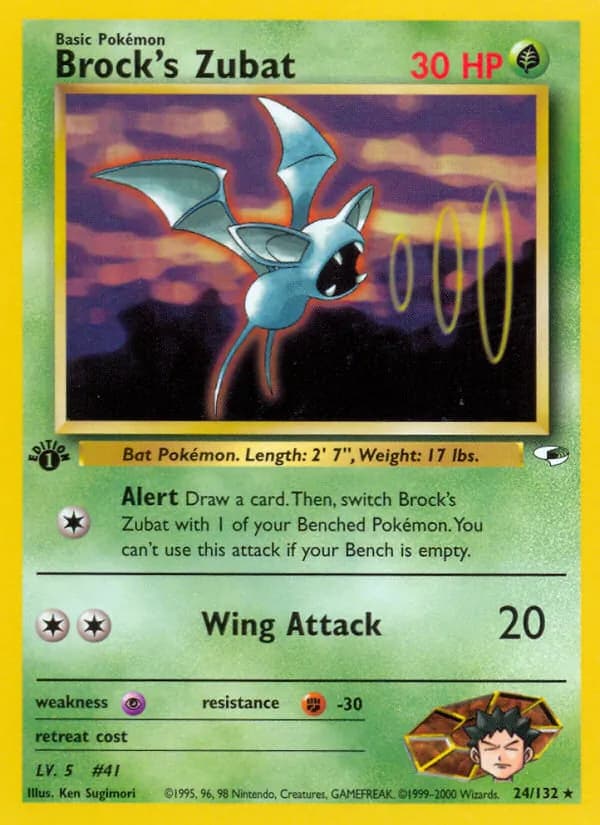 Brock's Zubat – Gym Heroes 24