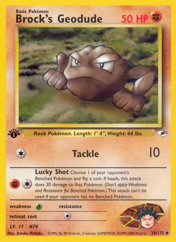 Brock's Geodude – Gym Heroes 38