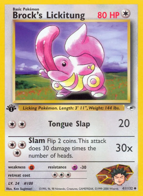 Brock's Lickitung – Gym Heroes 41