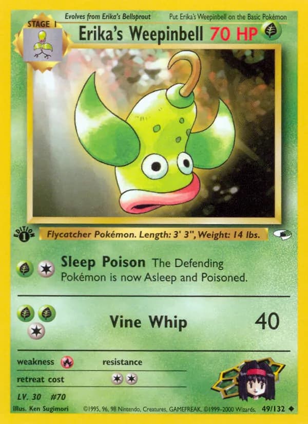 Erika's Weepinbell – Gym Heroes 49