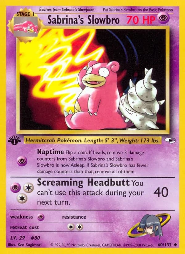 Sabrina's Slowbro – Gym Heroes 60