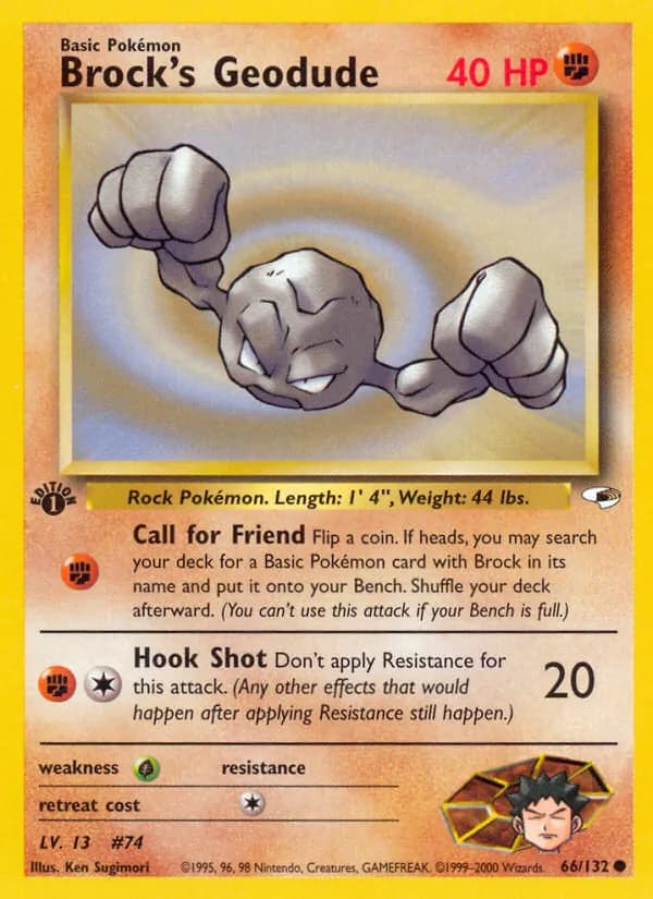 Brock's Geodude – Gym Heroes 66