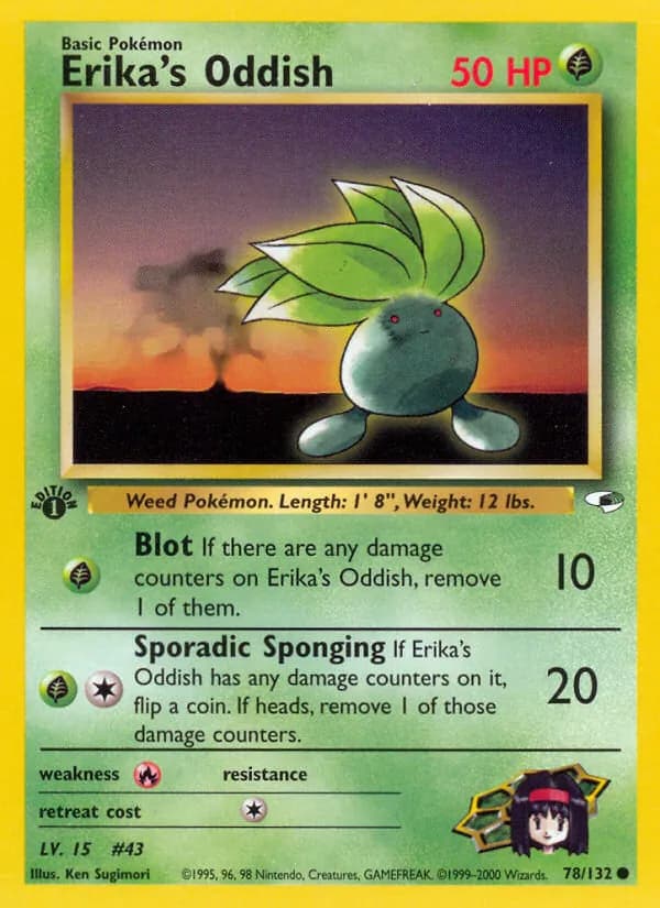 Erika's Oddish – Gym Heroes 78