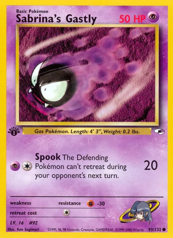Sabrina's Gastly – Gym Heroes 93