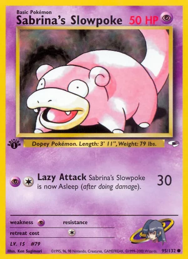 Sabrina's Slowpoke – Gym Heroes 95
