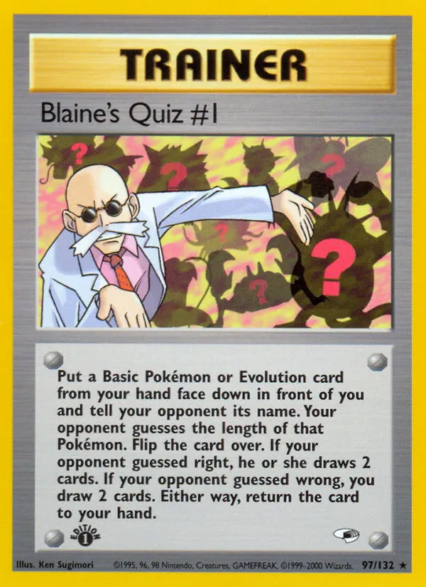 Blaine's Quiz #1 – Gym Heroes 97