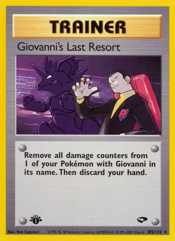Giovanni's Last Resort – Gym Challenge 105