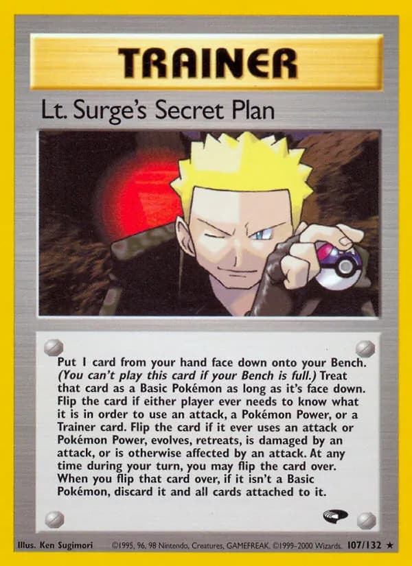 Lt. Surge's Secret Plan – Gym Challenge 107