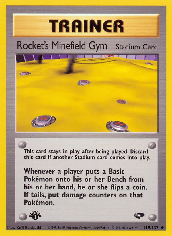 Rocket's Minefield Gym – Gym Challenge 119