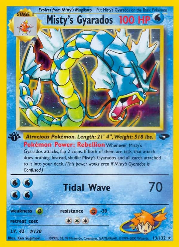 Misty's Gyarados – Gym Challenge 13