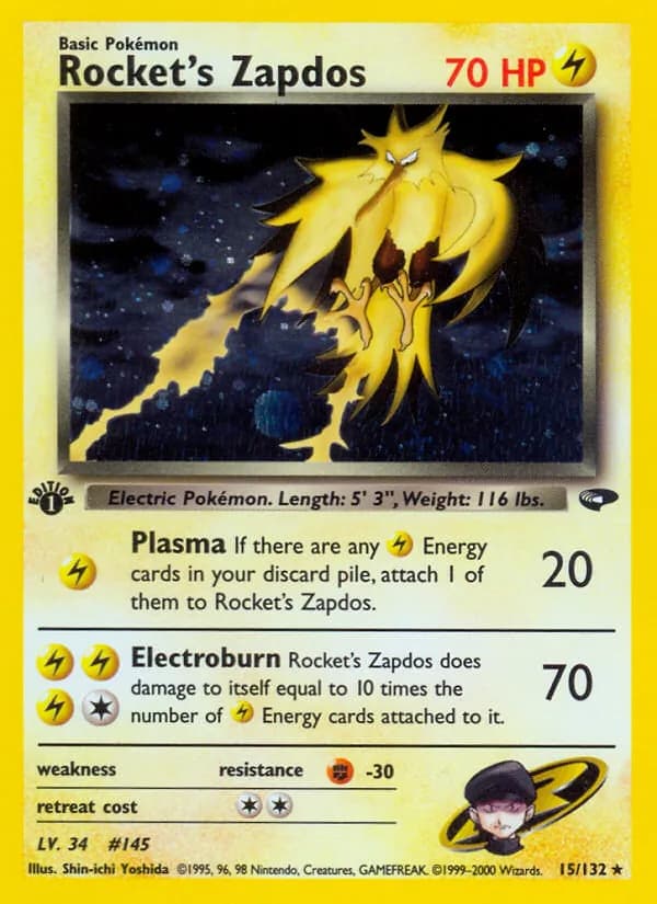 Rocket's Zapdos – Gym Challenge 15