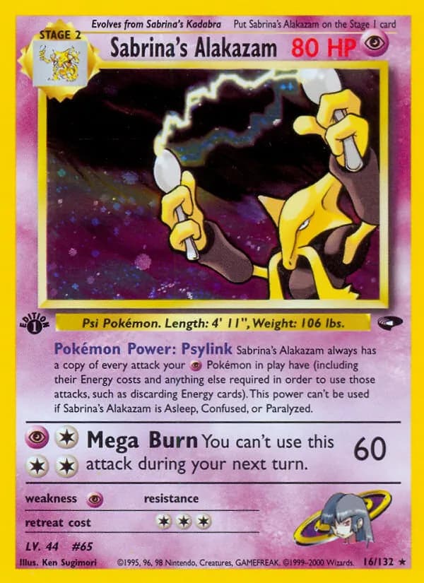 Sabrina's Alakazam – Gym Challenge 16