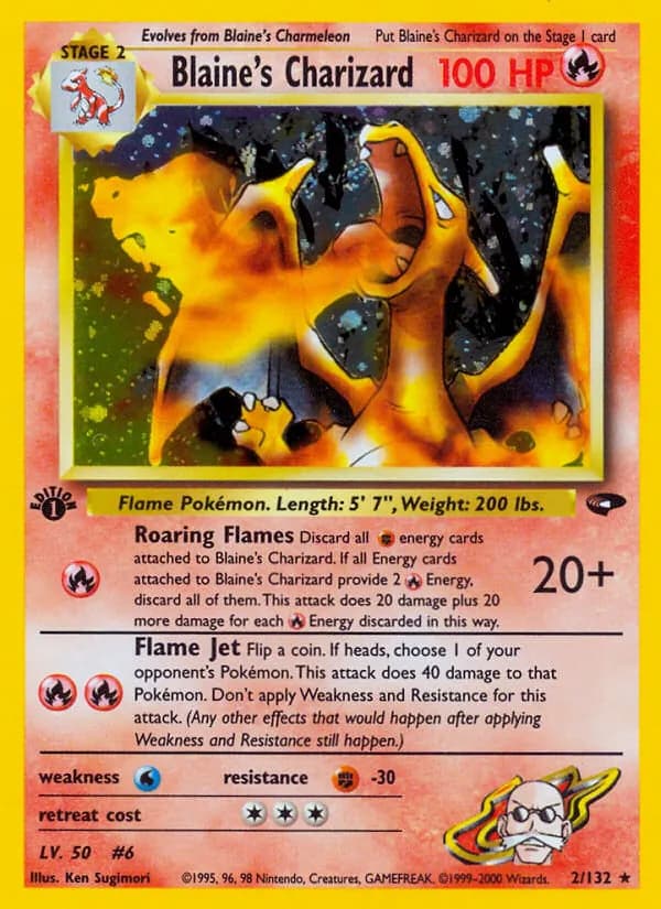 Blaine's Charizard – Gym Challenge 2