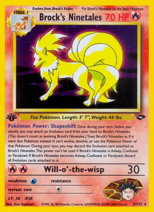 Brock's Ninetales – Gym Challenge 3